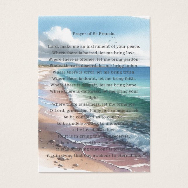 Funérailles / Prière commémorative de Saint Franço (Devant)