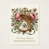Funéraire Carte de prière photo religieuse (Devant)