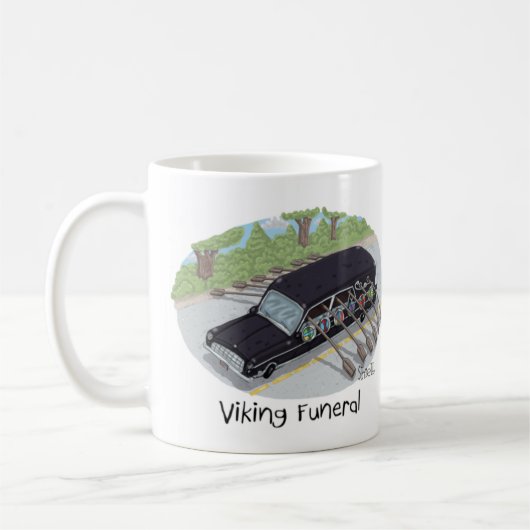 Funéraire Viking Mug (Gauche)