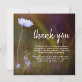 Funeral Bedankt | Daisy Flower (Voorkant)