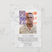 Funeral Bedankt | Foto Keepslag (Voorkant / Achterkant)