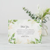 Funeral-bedankt-kaart Bedankkaart (Staand voorkant)