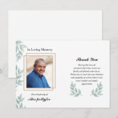 Funeral-bedankt-kaart Bedankkaart (Voorkant / Achterkant)