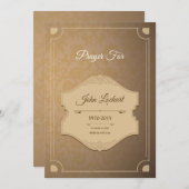 Funeral-bedankt-kaart Bedankkaart (Voorkant / Achterkant)