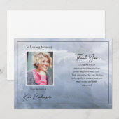 Funeral-bedankt-kaart Bedankkaart (Voorkant / Achterkant)