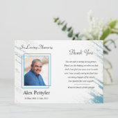 Funeral-bedankt-kaart Bedankkaart (Staand voorkant)