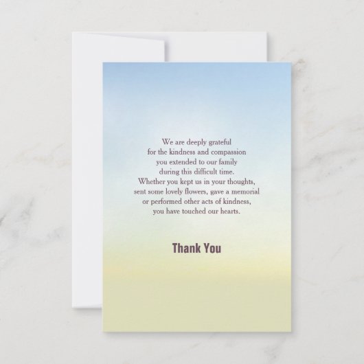 Funeral-bedankt-kaart Bedankkaart (Achterkant)