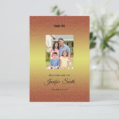 Funeral-bedankt-kaart Kaart (Staand voorkant)