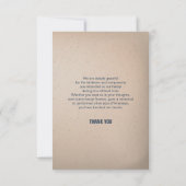 Funeral-bedankt-kaart Kaart (Achterkant)