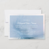 Funeral Bedankt kaarten | Veer (Achterkant)