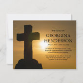 Funeral Bedankt | Religieus Heilig Kruis (Voorkant)