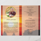 Funeral Brochure Sjabloon (Achterkant)