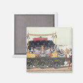 Funeral Car van de hertog van Wellington, 1853 Magneet (Voorkant / Achterkant)