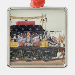 Funeral Car van de hertog van Wellington, 1853 Metalen Ornament