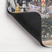 Funeral Car van de hertog van Wellington, 1853 Muismat (Hoek)