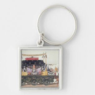 Funeral Car van de hertog van Wellington, 1853 Sleutelhanger