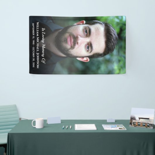 Funeral Custom Photo Bereavement in Loving Memory Spandoek (Beurs)