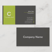 Funeral Director Visitekaartje (Voorkant / Achterkant)