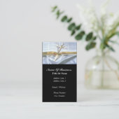 Funeral Director Visitekaartje (Staand voorkant)