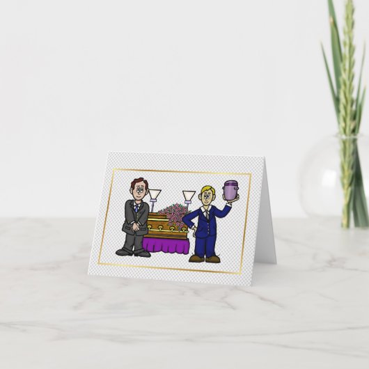 Funeral Directors Appreciation Day Wenskaart Kaart (Voorkant)
