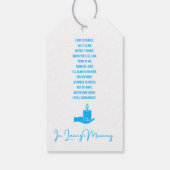 Funeral Favors | Memorandum van Labels Cadeaulabel (Achterkant)