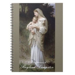 Funeral Guest Book   Mary Innocence Notitieboek