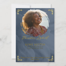 Funeral Invitation Card