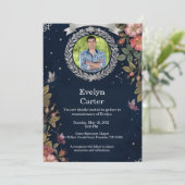 Funeral Invitation Template Elegant Memorial (Debout devant)