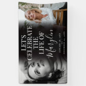 Funeral Memorial before & After Photo Spandoek (Verticaal)