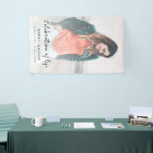 Funeral Memorial Modern Photo Celebration of Life Spandoek (Beurs)
