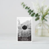 Funeral Memorial Moderne et simple Carte photo (Debout devant)