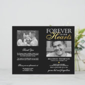 Funeral Memorial Order of Service Photo Programme (Staand voorkant)