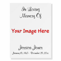 Funeral Memorial Service Wake Foot Boards