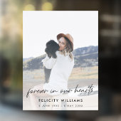 Funeral Memorial | Viering van het leven Raamsticker