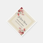 Funeral Memorial | Waterverf papaver Servet (Hoek)