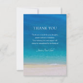 Funeral Ocean Dankjewel Kaart (Voorkant)