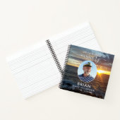 Funeral Ocean Sunset Photo En Mémoire Livre D'Invi (Intérieur)