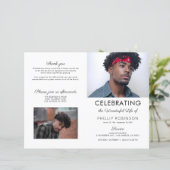 Funeral Order of Service | Memorandum (Staand voorkant)