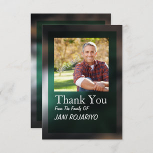 Funeral order of service Program card Kaart