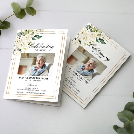 Funeral Order of Service | Programma Floral Memori