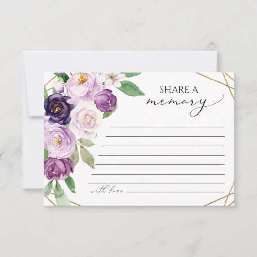 Funeral Partager une carte mémoire (Devant)