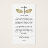 Funeral Photo Prayer for Pilot Modern Aviation (Dos)