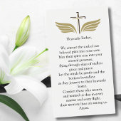 Funeral Photo Prayer for Pilot Modern Aviation