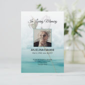 Funeral Prayer Card Kaart (Staand voorkant)