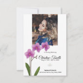 Funeral Prayer Card template  (Voorkant)