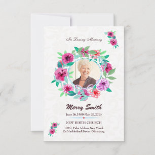 Funeral Prayer Kaart