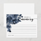 Funeral Share a Memory Condolences Kaart (Voorkant / Achterkant)