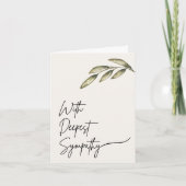 Funeral Sympathcard (Voorkant)