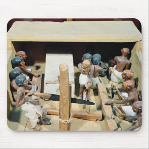 Funerary model of a carpentry workshop muismat