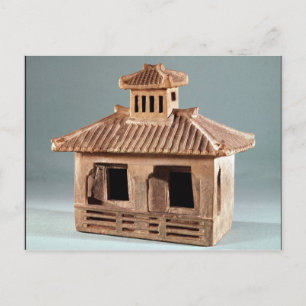 Funerary model of a house, Han Dynasty Briefkaart